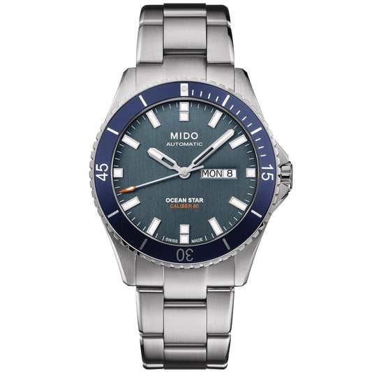 Mido Ocean Star 200 Italy Special Edition 42.5mm automatic watch M026.430.11.081.00