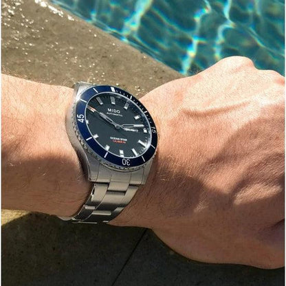 Mido Ocean Star 200 Italy Special Edition 42.5mm automatic watch M026.430.11.081.00