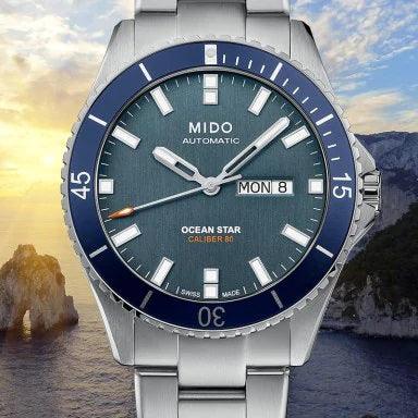 Mido Ocean Star 200 Italy Special Edition 42.5mm automatic watch M026.430.11.081.00
