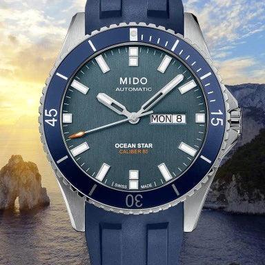 Mido Ocean Star 200 Italy Special Edition 42.5mm automatic watch M026.430.11.081.00