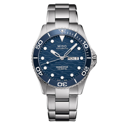 Mido Ocean Star 200C 42mm Blue Automatic Steel Watch M042.430.11.041.00