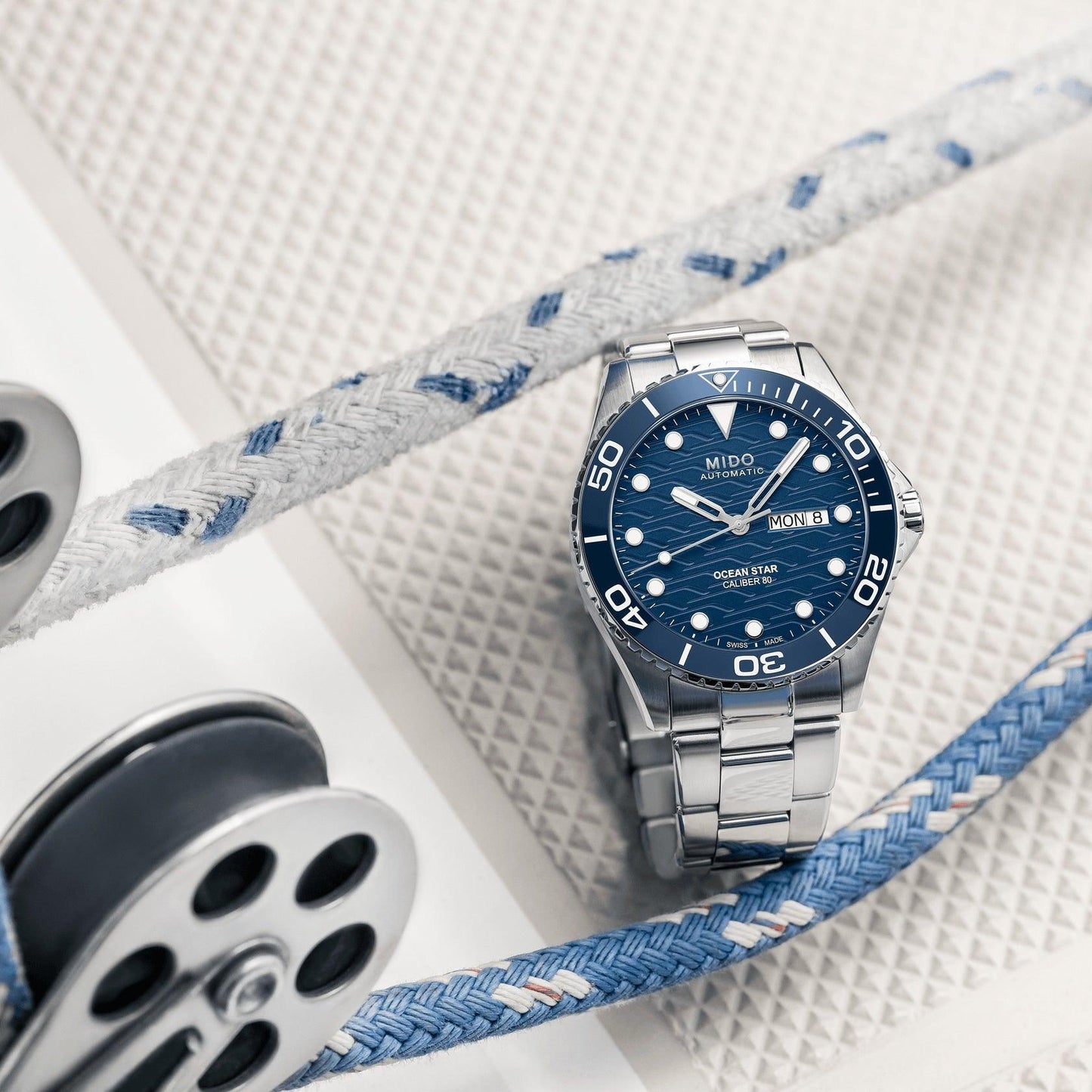 Mido Ocean Star 200C 42mm Blue Automatic Steel Watch M042.430.11.041.00