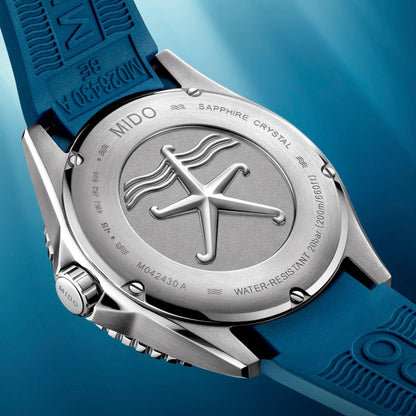 Mido watch Ocean Star 200M 42mm blue automatic steel M042.430.17.041.00