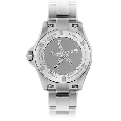 Mido Ocean Star 36.5mm blue automatic stainless steel watch M026.207.11.041.00
