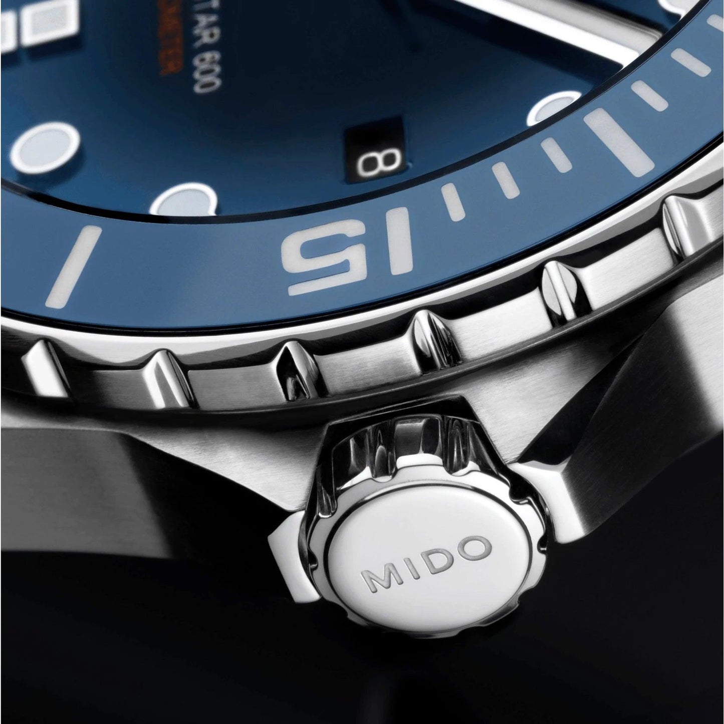 Mido Ocean Star 600 Chronometer COSC 43.5mm Blue Automatic Steel Watch M026.608.11.041.01