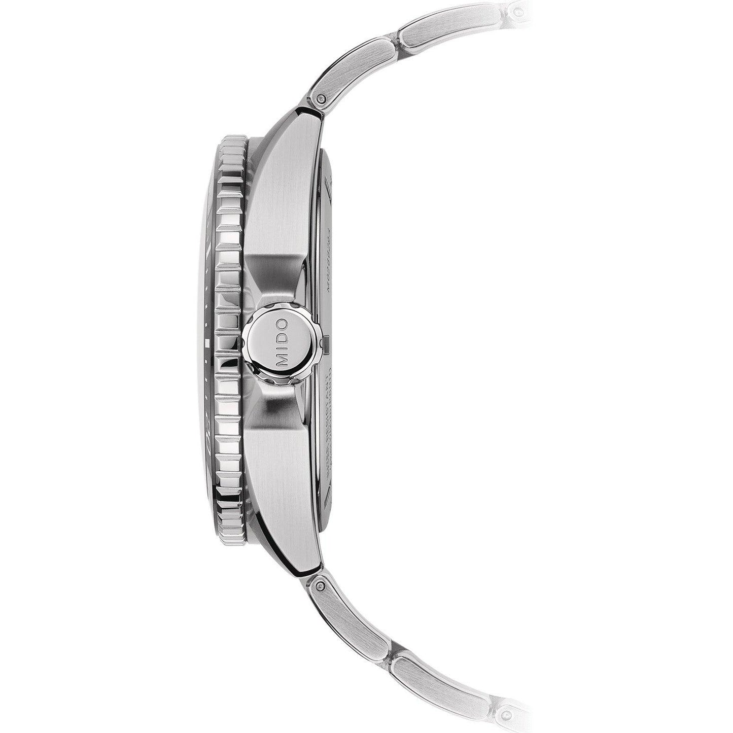 Mido watch Ocean Star Captain GMT 44mm black automatic steel M026.629.11.051.01