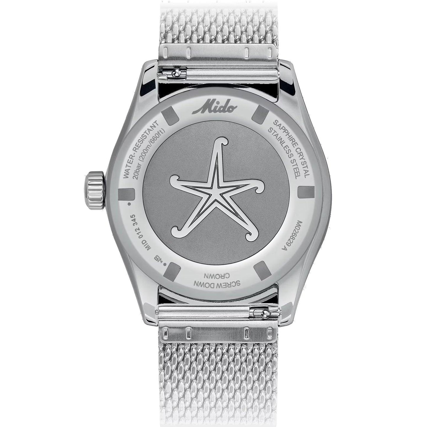 Mido Ocean Star Decompression Worldtimer Special Edition 40mm Blue Automatic Steel Watch M026.829.17.041.00