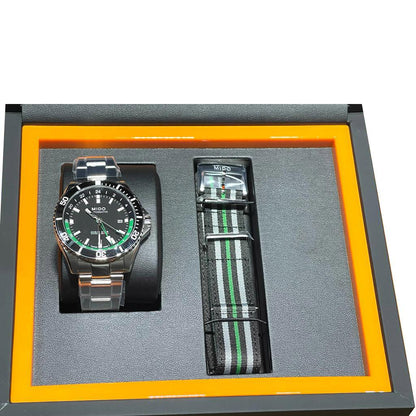 Mido watch Ocean Star GMT 44mm black automatic steel Limited Edition 000/250 M026.629.11.051.03