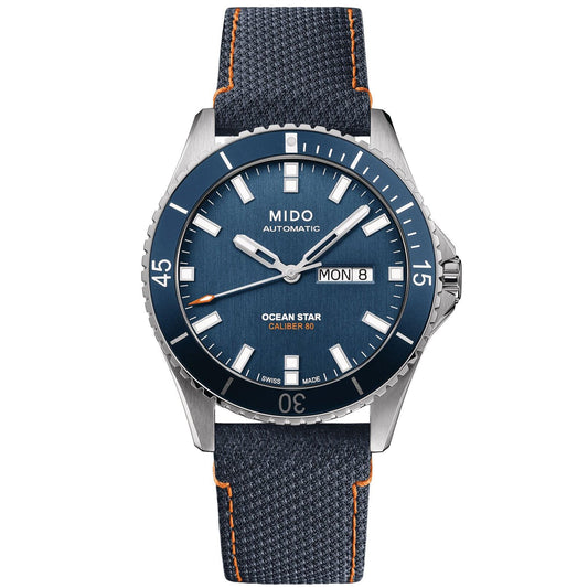 Mido watch Ocean Star Red Bull Cliff Diving limited edition 500pcs 42mm blue automatic steel M026.430.17.041.00