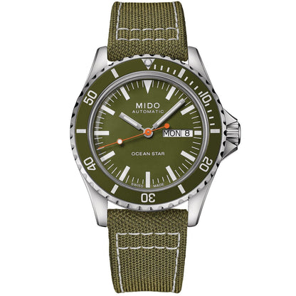 Mido Ocean Star Tribute 40.5mm Green Automatic Steel Watch M026.830.18.091.00