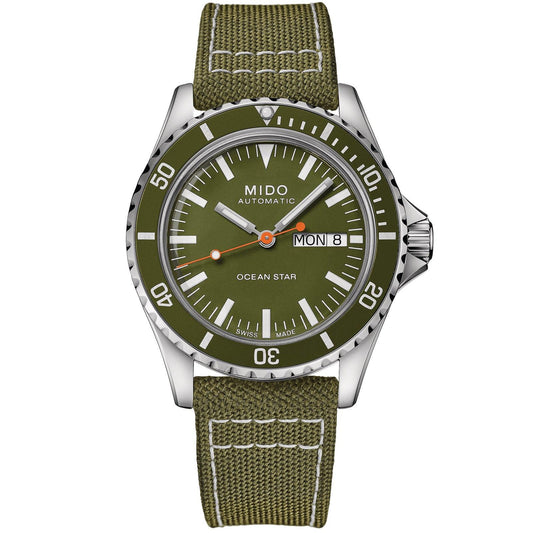Mido Ocean Star Tribute 40.5mm Green Automatic Steel Watch M026.830.18.091.00