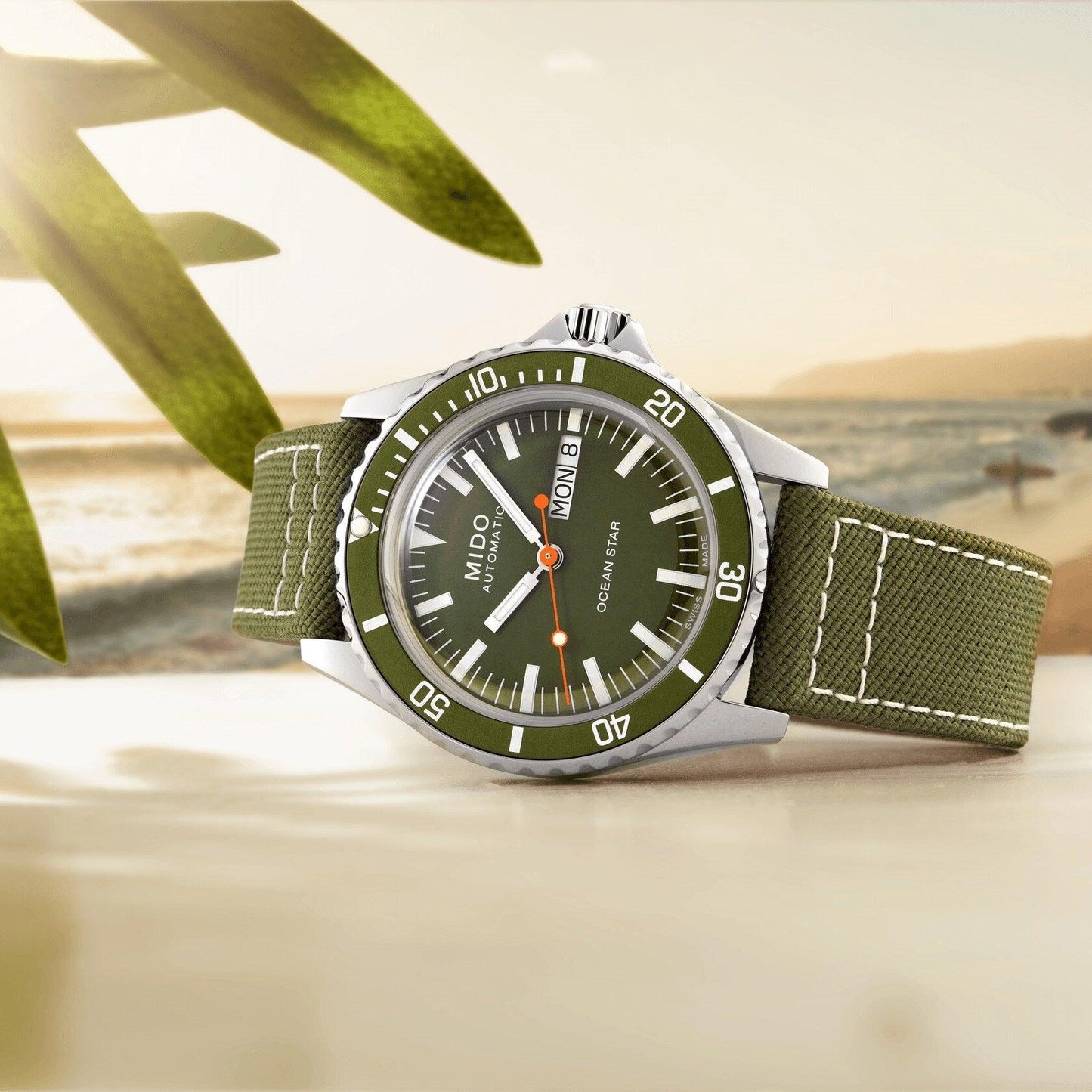 Mido Ocean Star Tribute 40.5mm Green Automatic Steel Watch M026.830.18.091.00