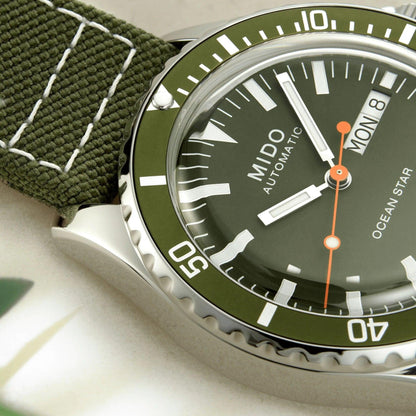 Mido Ocean Star Tribute 40.5mm Green Automatic Steel Watch M026.830.18.091.00