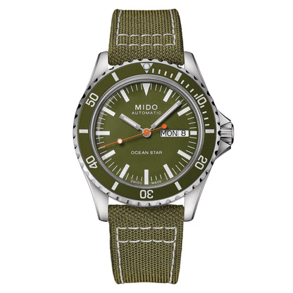 Mido Ocean Star Tribute 40.5mm Green Automatic Steel Watch M026.830.18.091.00