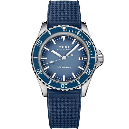 Mido Ocean Star Tribute Special Edition 40mm blue automatic steel M026.807.11.041.01 watch