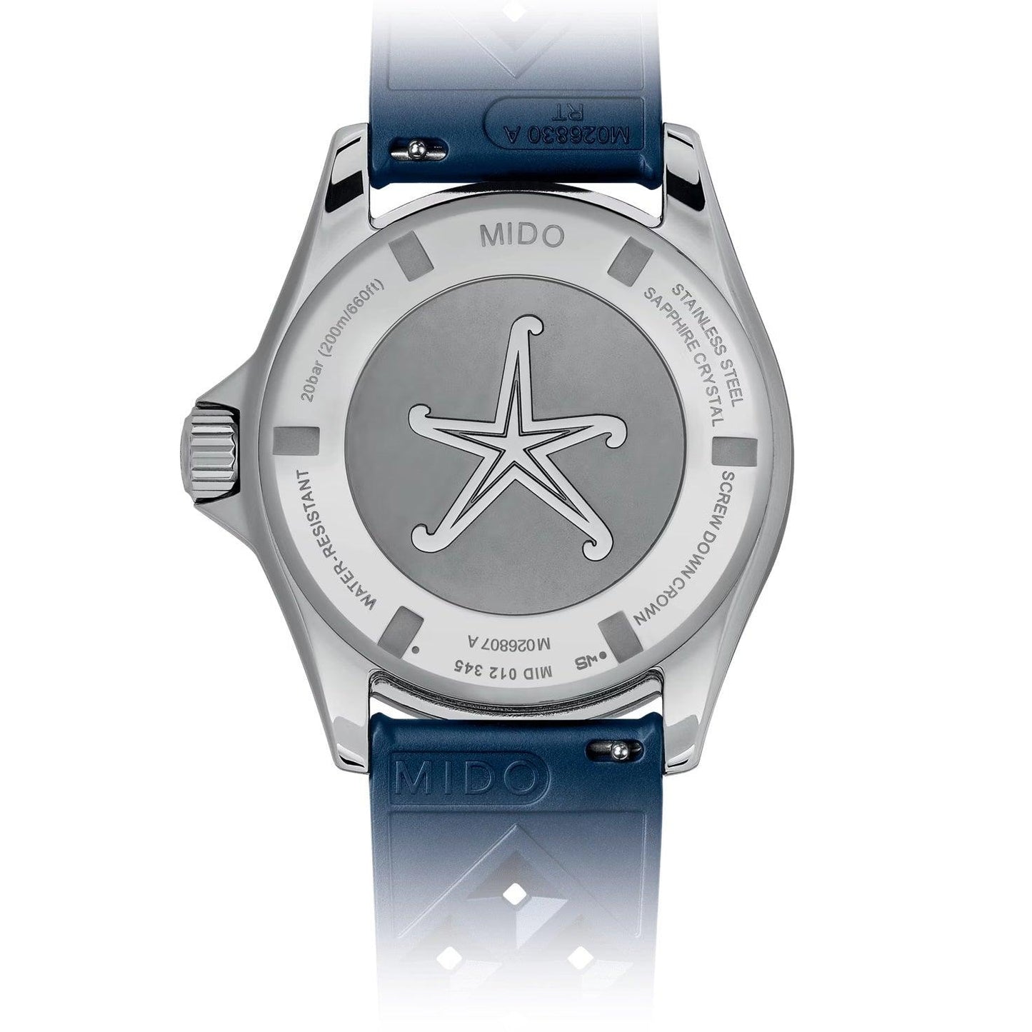 Mido Ocean Star Tribute Special Edition 40mm blue automatic steel M026.807.11.041.01 watch