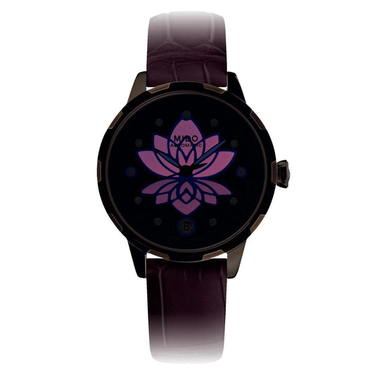 Mido Rainflower Night watch 34mm mother-of-pearl diamonds automatic rose gold PVD finish steel M043.207.36.106.00