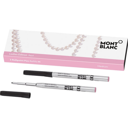 Montblanc 2 Ballpoint Pen Refill (M) Ladies Edition Pearl Pink ( Pink ) 118886