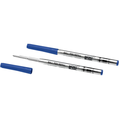 Montblanc 2 Ballpoint Pen Refills B Royal Blue 128215