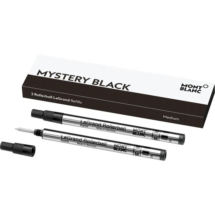 Montblanc 2 Rollerball Refills LeGrand (M) Mystery Black 128225