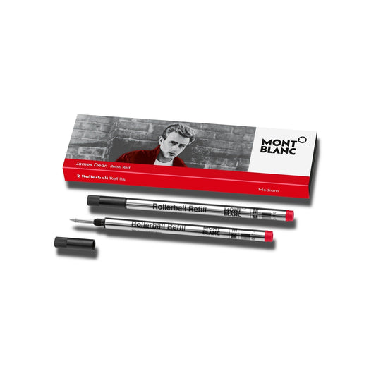 Montblanc 2 rollerball refill (M) James Dean Rebel Red ( rebel red) 118131
