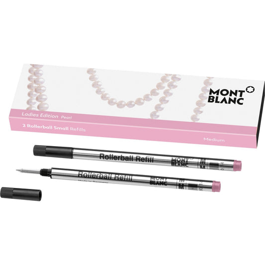 Montblanc 2 small rollerball refills Mozart (M) Ladies Edition Pearl ( pink ) 118887