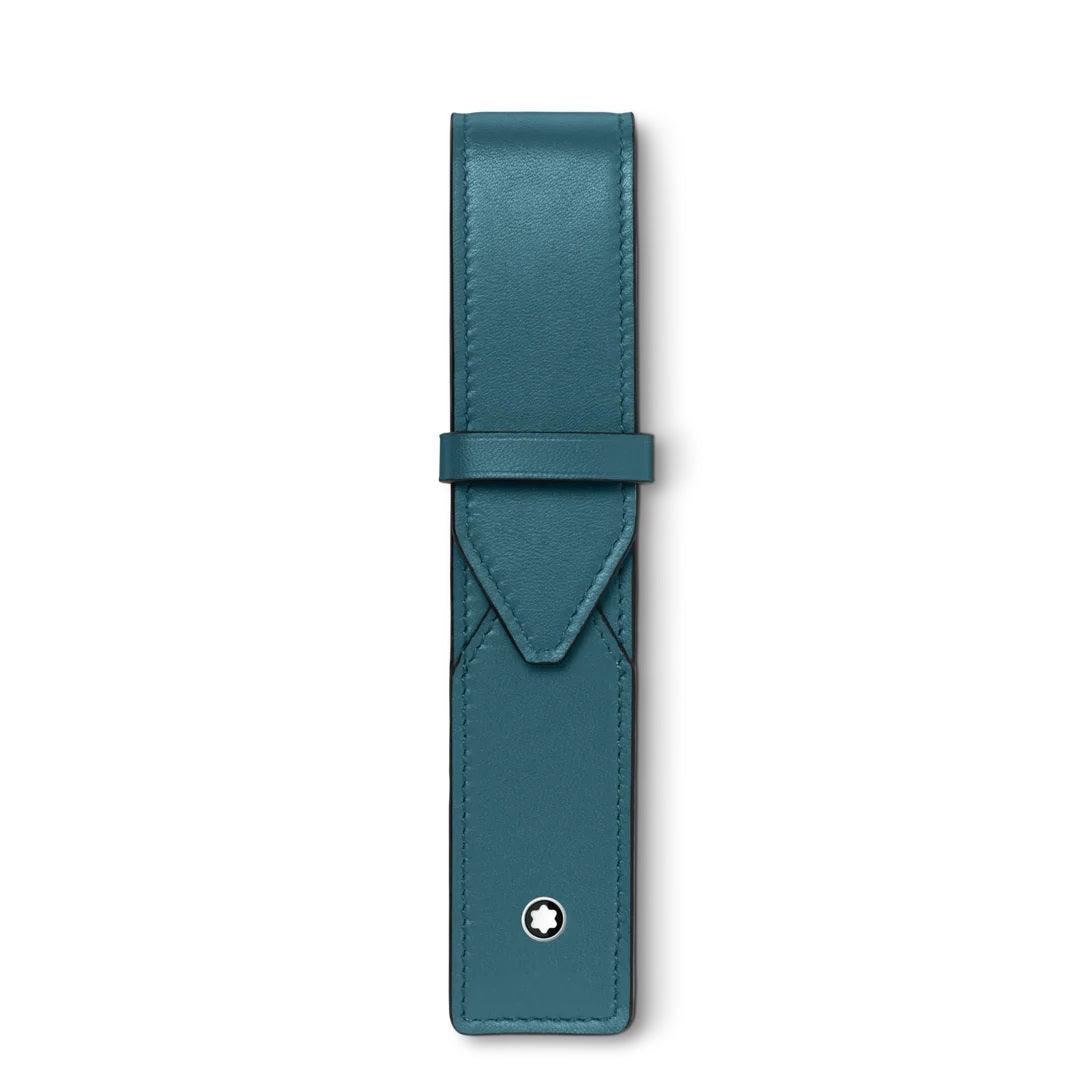 Montblanc Meisterstück Selection Soft Petrol Blue 1-Pen Pouch 131270