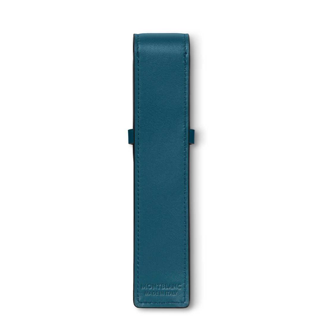 Montblanc Meisterstück Selection Soft Petrol Blue 1-Pen Pouch 131270