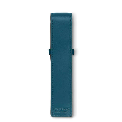 Montblanc Meisterstück Selection Soft Petrol Blue 1-Pen Pouch 131270
