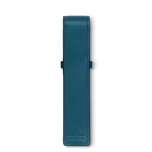 Montblanc Meisterstück Selection Soft Petrol Blue 1-Pen Pouch 131270
