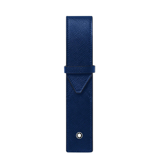 Montblanc Sartorial blue 1-pen pouch 130820