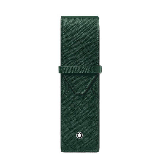 Montblanc Sartorial pen pouch for 2 writing instruments, green 131205