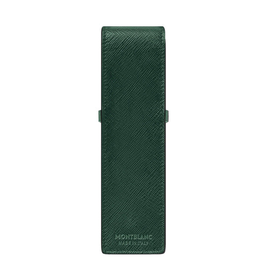 Montblanc Sartorial pen pouch for 2 writing instruments, green 131205