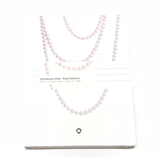Montblanc Notebook 146 Lined Ladies Edition Pearl Notebook Fine Stationery 118641