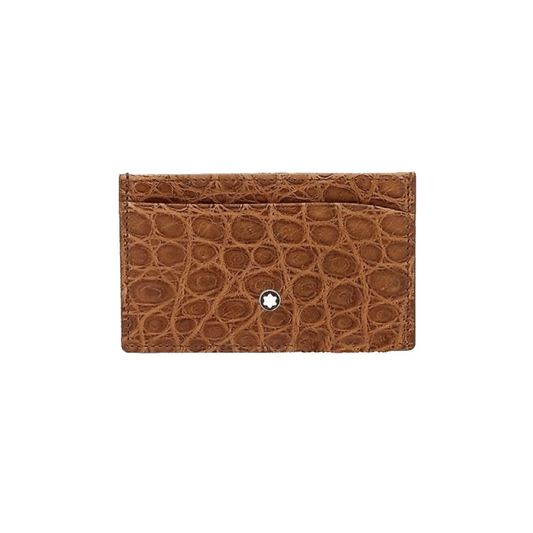 Montblanc Meisterstück Atelier Brown Alligator 3-Compartment Pouch 113723