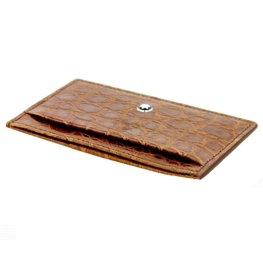 Montblanc Meisterstück Atelier Brown Alligator 3-Compartment Pouch 113723