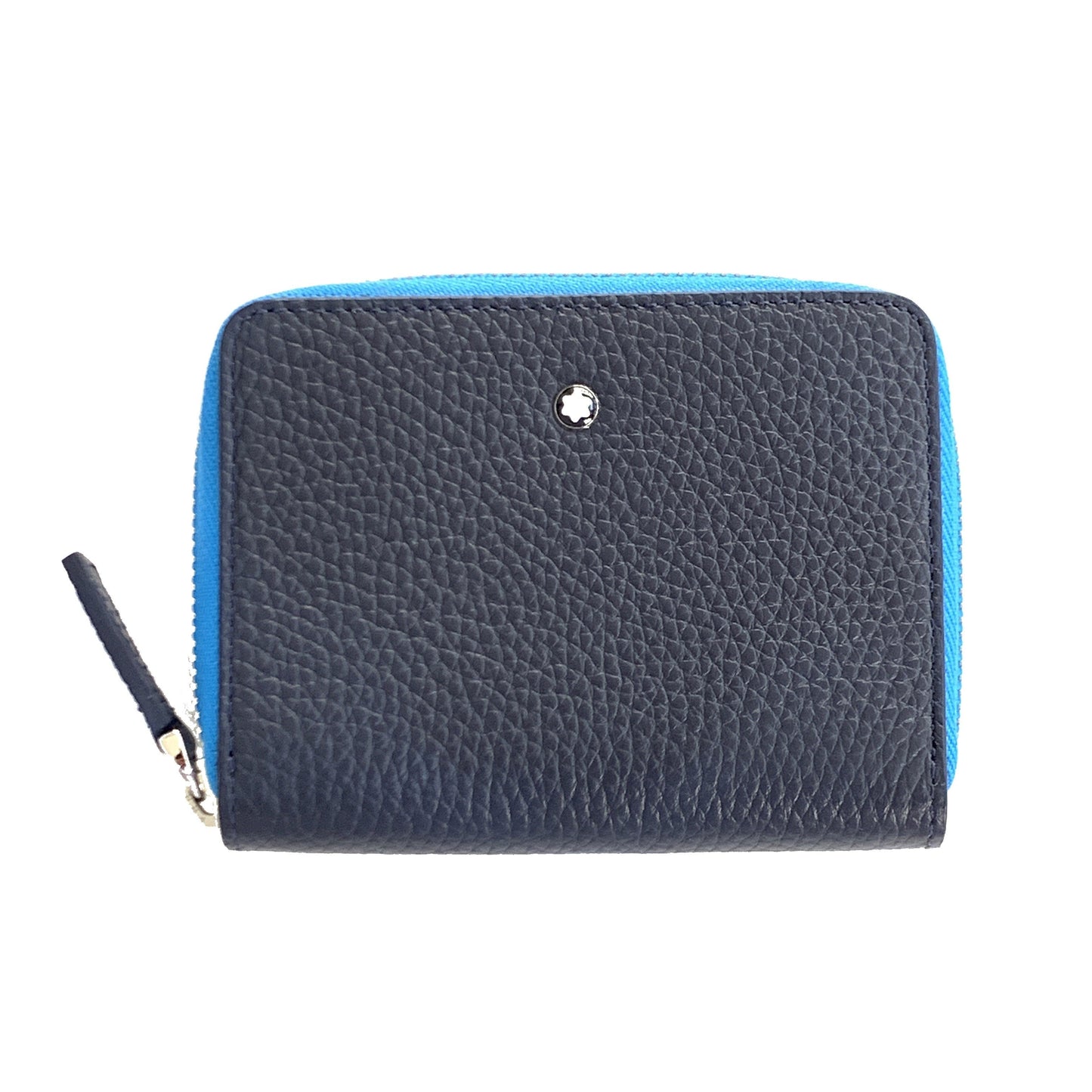 Montblanc Meisterstück Soft Grain Light Blue Phone Case 1 Large Compartment 124126