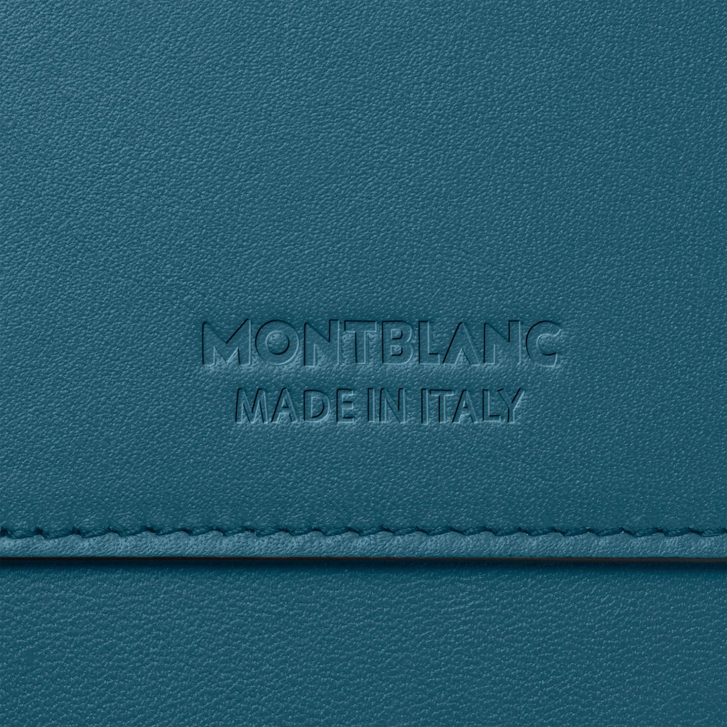 Montblanc Meisterstück Selection Soft teal round pouch 131261