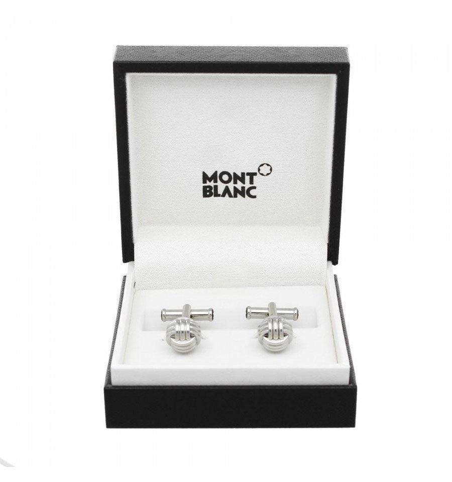 Montblanc Sartorial Steel Knot Cufflinks 118611