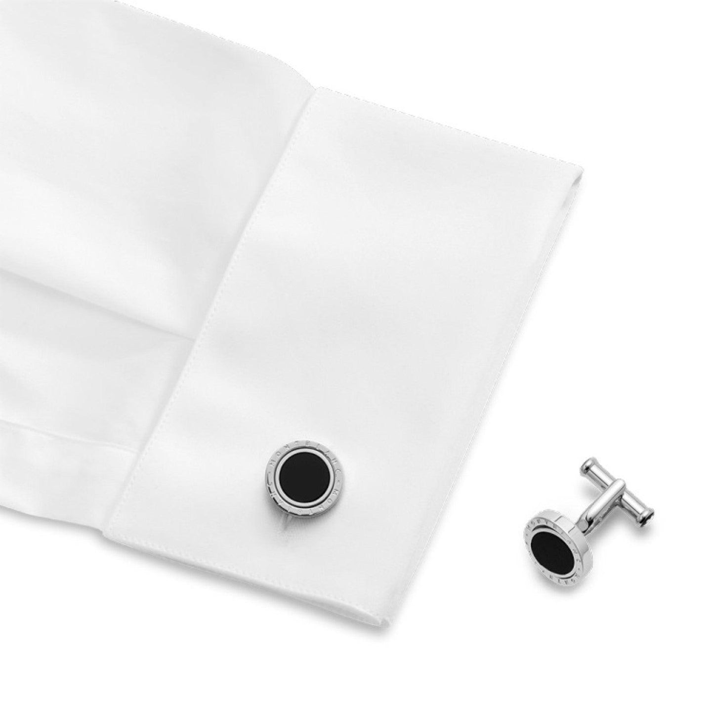 Montblanc cufflinks Meisterstück steel 116664
