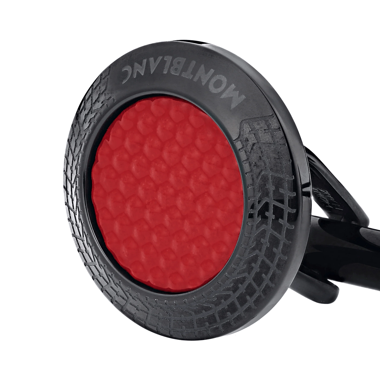 Montblanc Meisterstück Great Masters Pirelli cufflinks in steel and red lacquer 128395