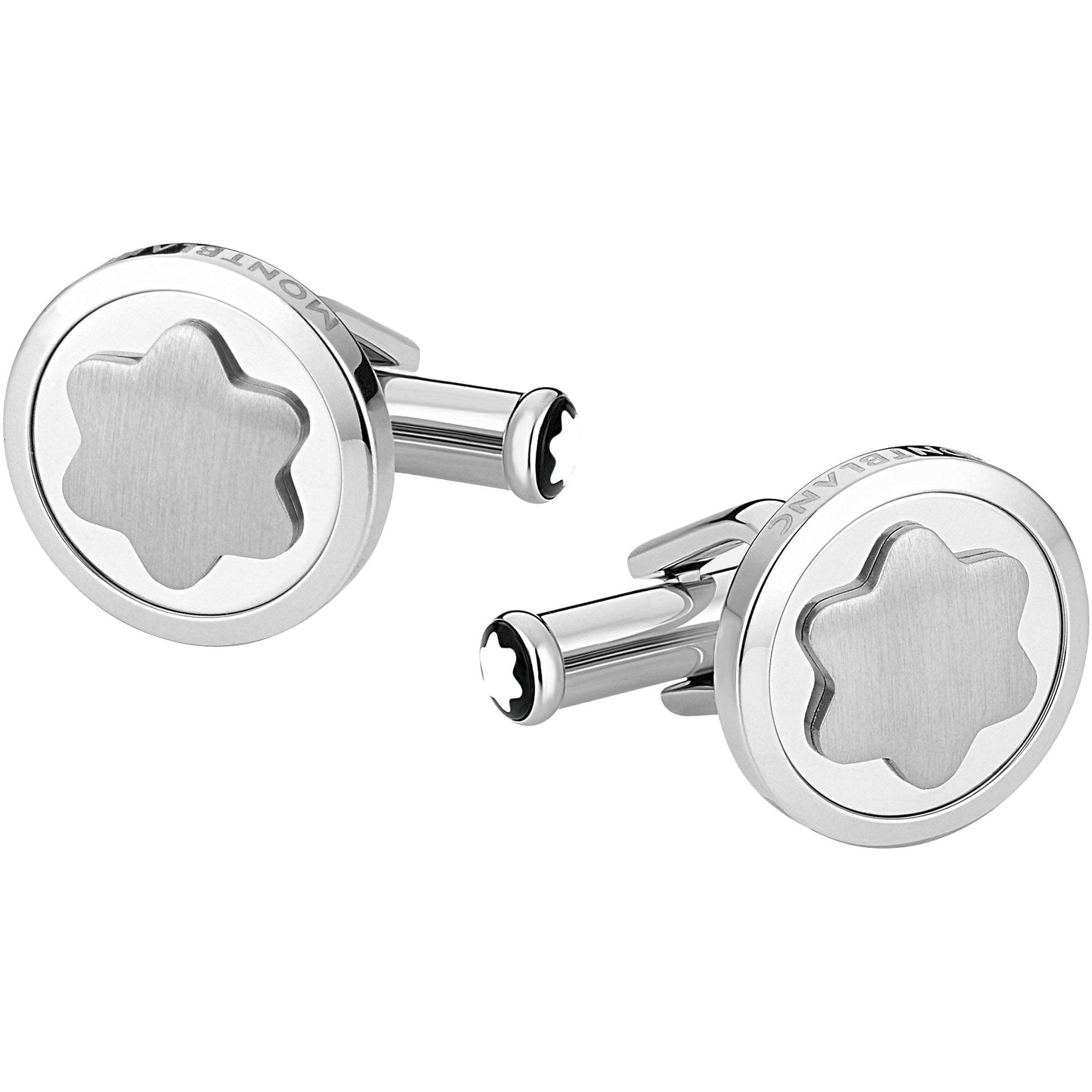 Montblanc Star cufflinks steel 116660