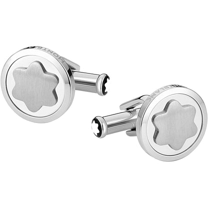 Montblanc Star cufflinks steel 116660