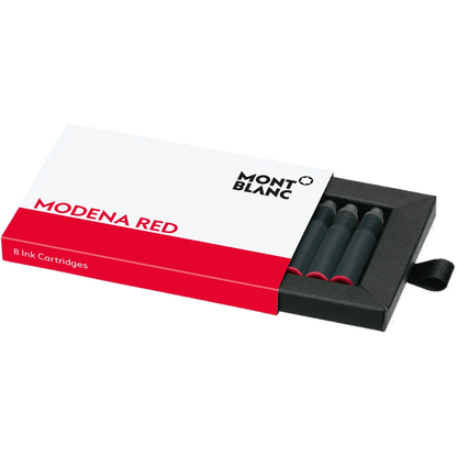 Montblanc ink cartridges 8 pieces red Modena 128205
