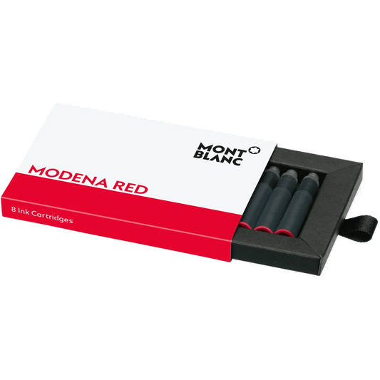 Montblanc ink cartridges 8 pieces red Modena 128205