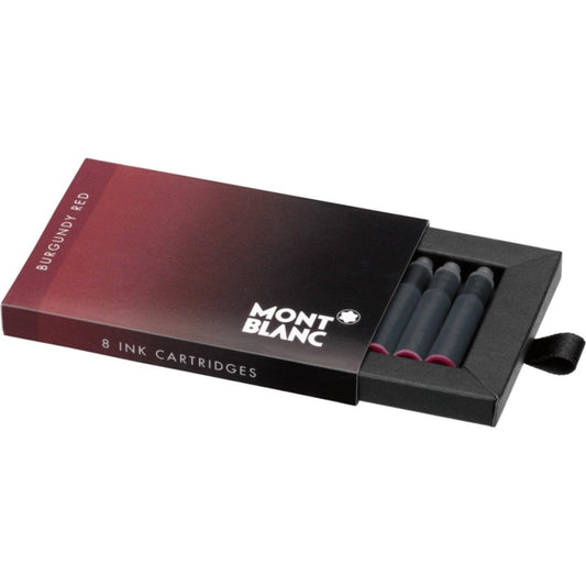 Montblanc Ink Cartridges Burgundy Red Burgundy 8 Pieces 105199