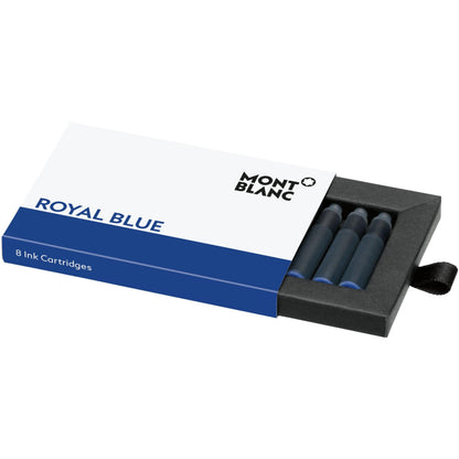 Montblanc ink cartridges Royal Blue royal blue 8-piece pack 128198