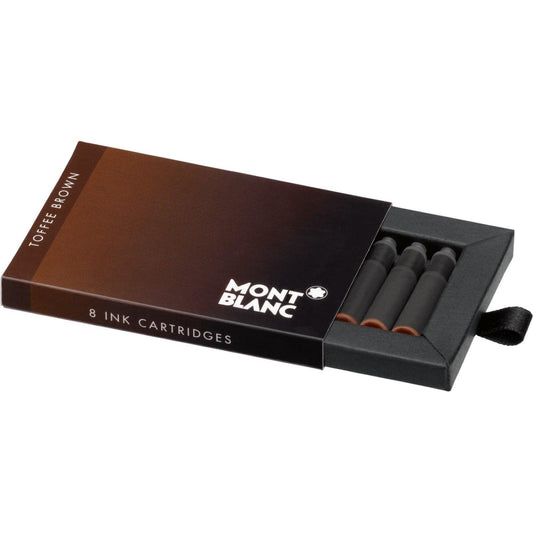Montblanc ink cartridges Toffee Brown (brown) 8 pieces 105189