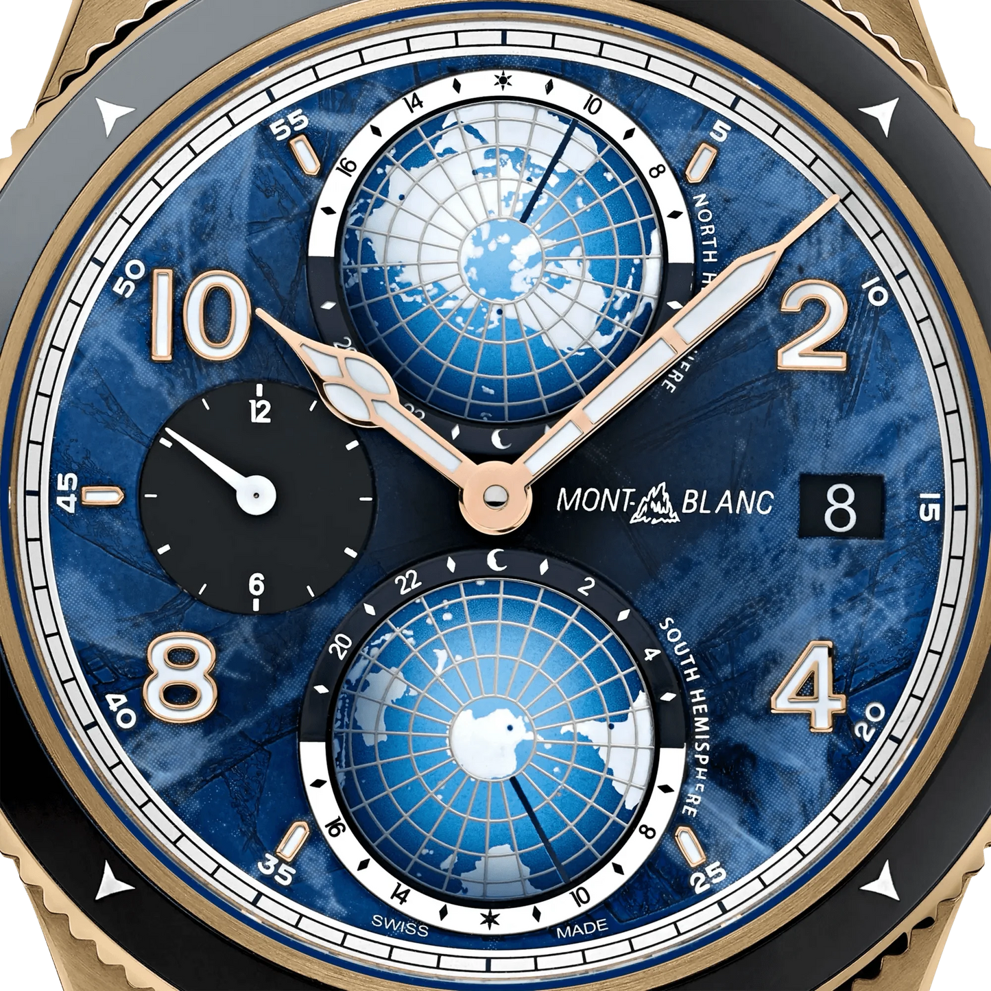 Montblanc Watch 1858 Geosphere 0 Oxygen Limited Edition 1786 Pieces 129415