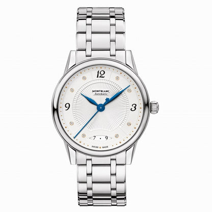 Montblanc Bohème Date 37mm White Automatic Stainless Steel Watch 114733